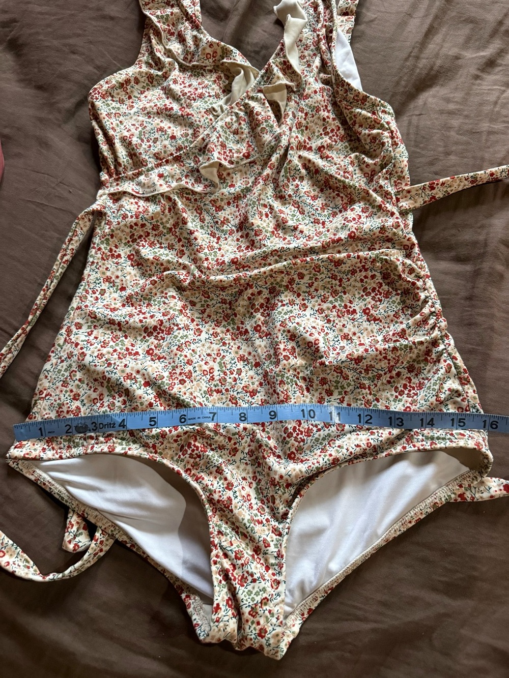 Jessica Rey One-Piece Full Coverage Swimsuit Grace in Petite Garden w/ Skirt♥️💕 - Picture 14 of 16